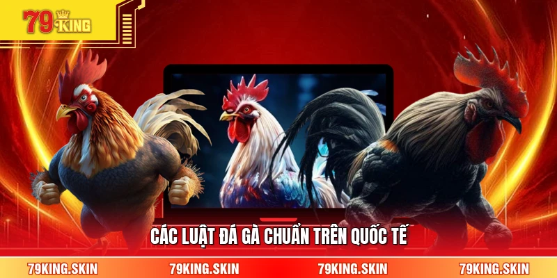 Các luật đá gà chuẩn trên quốc tế