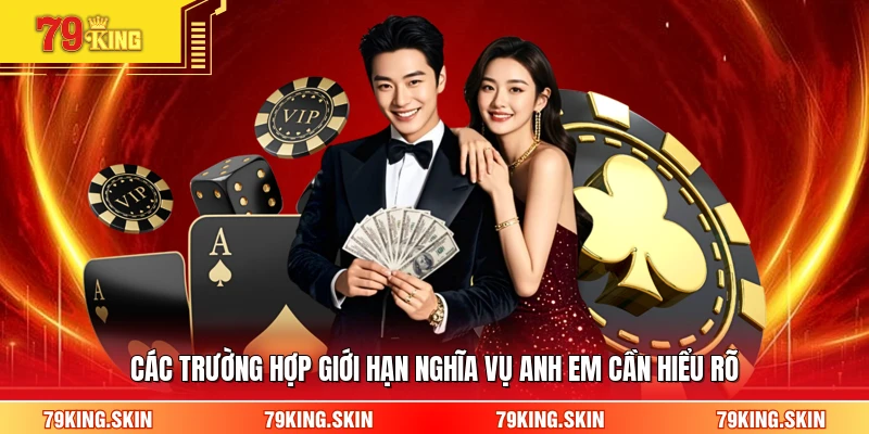 Các trường hợp giới hạn nghĩa vụ anh em cần hiểu rõ 